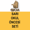 SARI OKUL ÖNCESİ SETİ