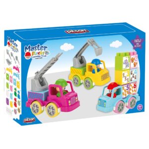 03 609 Master Bloklar Eğitici Kamyon -Pilsan Oyuncak