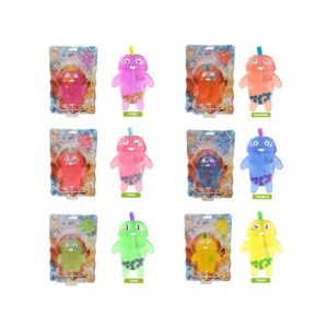 12387 SUN-BTF-FİGÜR BUBBLE TEA CRYSTAL BOBA PALS SERIES 14CM 6A