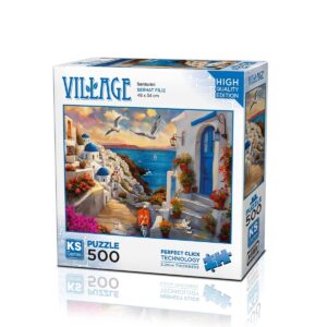 20074 PUZZLE 500 Santorini