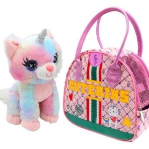 50455 SUN-FNV-CUTEKINS PELUŞ CATICORN POSH TAŞIMA ÇANTALI