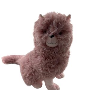 5117 PUFFY OTURAN PEMBE KEDİ