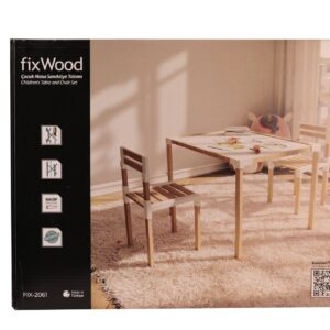 7719 FİX WOOD ÇOCUK MASA SANDALYE TAKIMI