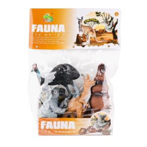 AZ7-007 PVC Vahşi Hayvan Seti 4lü -Kidmar Oyuncak