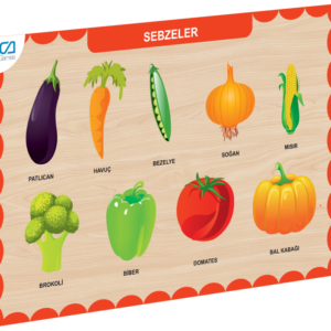 CAAHS-3205 CA GAMES AHŞAP SEBZELER BUL-TAK