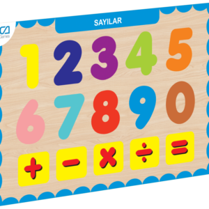 CAAHS-3207 CA GAMES AHŞAP SAYILAR BUL-TAK