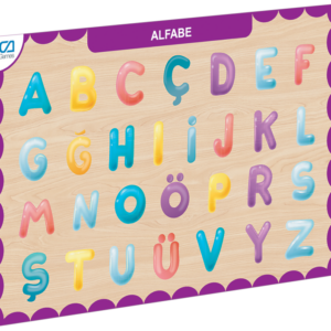 CAAHS-3208 CA GAMES AHŞAP ALFABE BUL-TAK