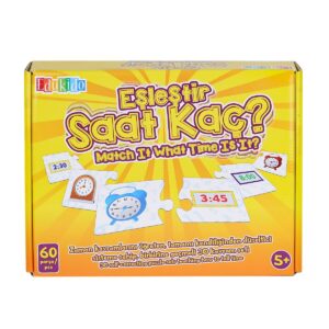 EDU-1016 Eşleştir Saat Kaç -Chiva