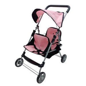 FL9198 KATLANIR GOLGELIKLI IKILI OYUNCAK BEBEK ARABASI ( PUSET)