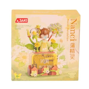 HK113 JAKİ KARAHİNDİBA MÜZİK KUTUSU 144 PARÇA BLOCK OYUNCAK