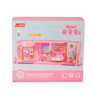 HK132 JAKİ KÜÇÜK PRENSES YATAK ODASI 247 PARÇA BLOCK OYUNCAK