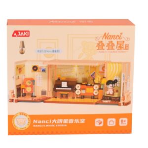 HK133 JAKİ BÜYÜK YILDIZ MÜZİK ODASI 256 PARÇA BLOCK OYUNCAK