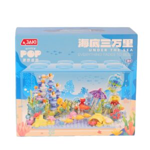 JK8311 JAKİ AKVARYUM 597 PARÇA BLOCK OYUNCAK