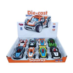 KLX600-398 ÇEK BIRAK DIE-CAST SESLİ SPOR(Belirtilen fiyat, tekli satış için adet fiyatıdır.)