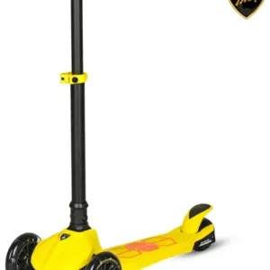 LB2005 Lamborghini Sarı Renk Scooter Işıklı Tekerlek