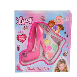 LMN212 AYAKKABILI KUTULU TEKLİ MAKYAJ SETİ