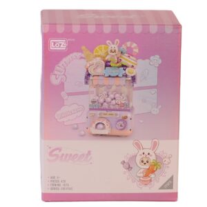 LZ1679 LOZ  Sevimli Gashapon Makineleri MOR  BLOCK OYUNCAK 428 PRÇ