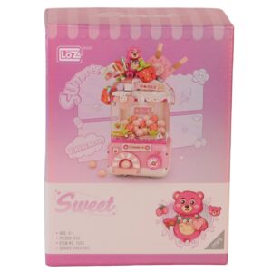 LZ1680 LOZ Sevimli Gashapon Makineleri PEMBE  BLOCK OYUNCAK 428 PARÇA