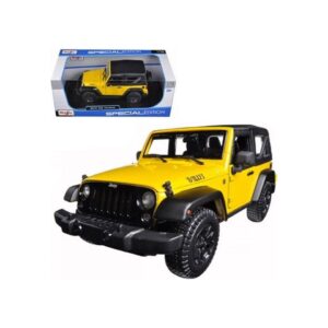 MAIS 31676 Maisto 2014 Jeep Wrangler 1:18 Special Edition Model Araba