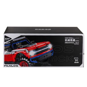 P673101 PANLOS Brick -  Mechanical - ''Mechanical Speed Racing'' 2920 Parça Yapım Seti