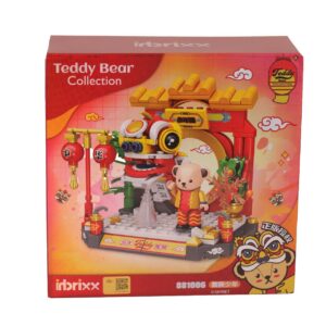 P881006 PANLOS ÇİN EJDERHASI İLE TEDDY 254 PARÇA BLOCK OYUNCAK