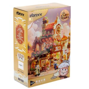 P881103 PANLOS Brick - Teddy Koleksiyonu - Pastane 1547 Parça Yapım Seti