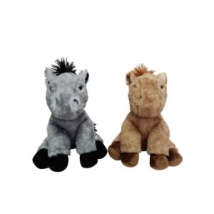 PB31558-23 Peluş Oturan At 23 cm