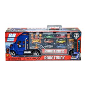 TOY-36 Toysan Tır Seti + 6 Araç