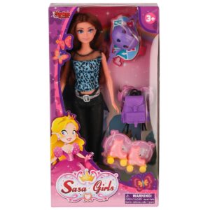 WG-115070  Aksesuarlı Patenci Bebek 29 cm - Vardem Oyuncak