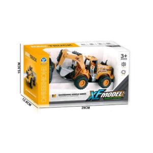 XF-Vardem Uzaktan Kumandalı Full Fonksiyon Şarjlı Buhar Atan Kazıcı -Yükleyici