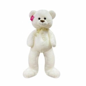 1191 Puffy Salaş Ayı 80 cm Beyaz -Selay